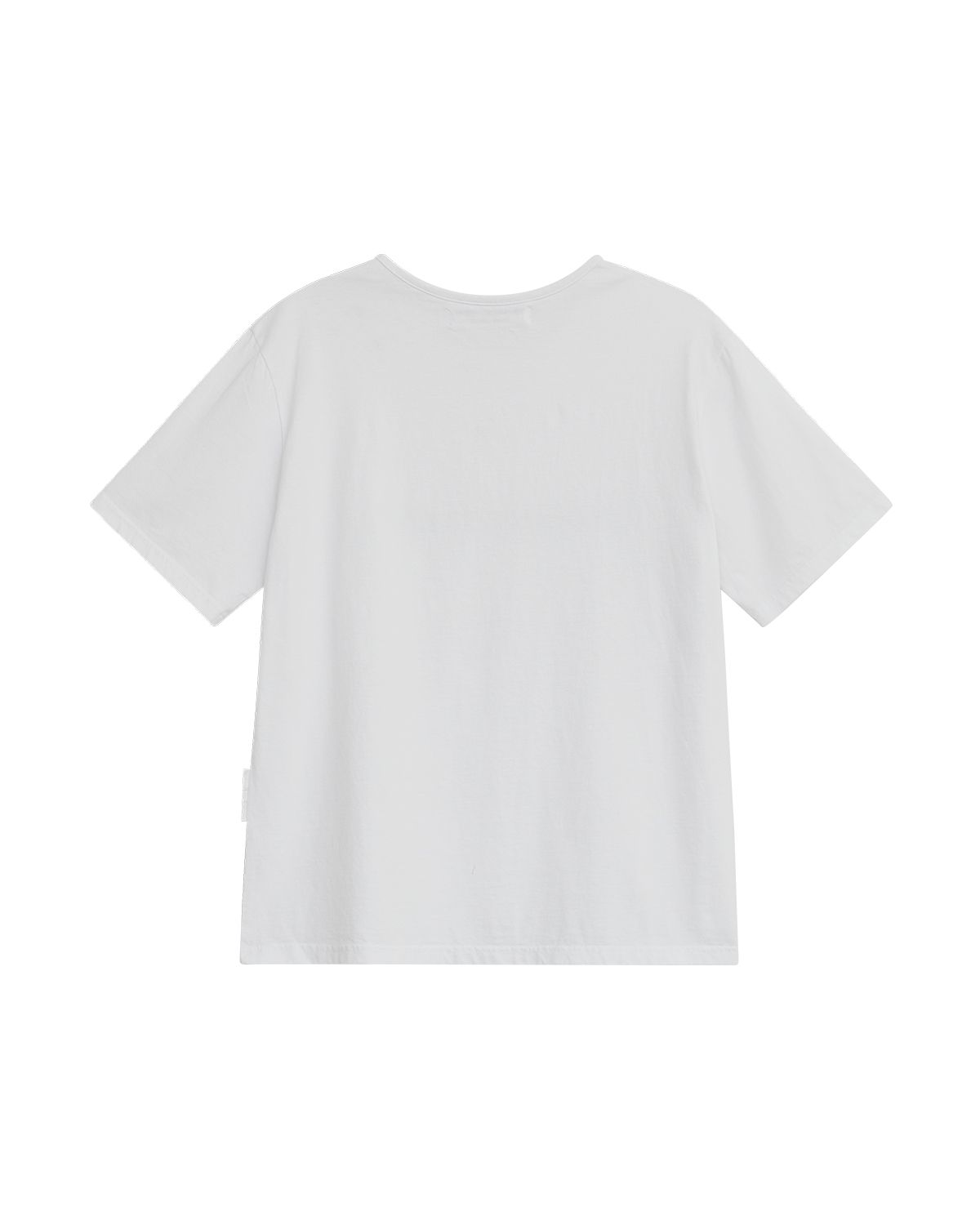 더뮤지엄비지터(THEMUSEUMVISITOR) FASHION LOVERS EYELET T-SHIRT (WHITE)