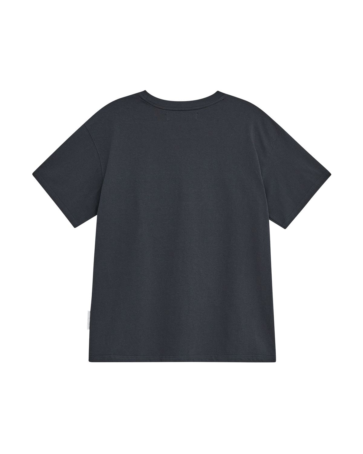 더뮤지엄비지터(THEMUSEUMVISITOR) NORTH CAROLINA OVERFIT T-SHIRT (CHARCOAL)