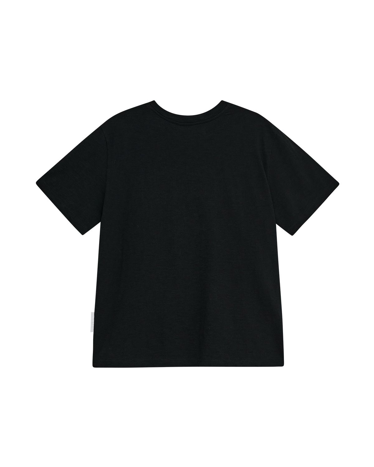 더뮤지엄비지터(THEMUSEUMVISITOR) COLOR TYPO SLUB T-SHIRT (BLACK)