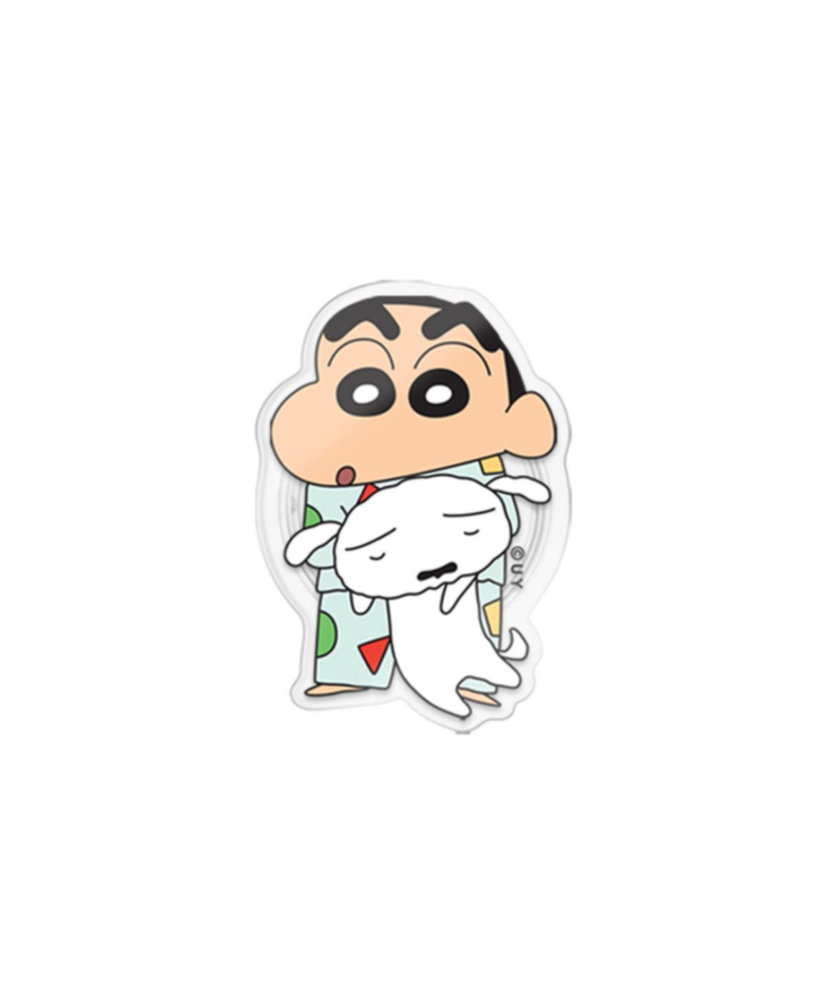 케이스픽스(CASEFIX) 짱구는 못말려  짱구와흰둥이 아크릴 맥세이프 스마트톡