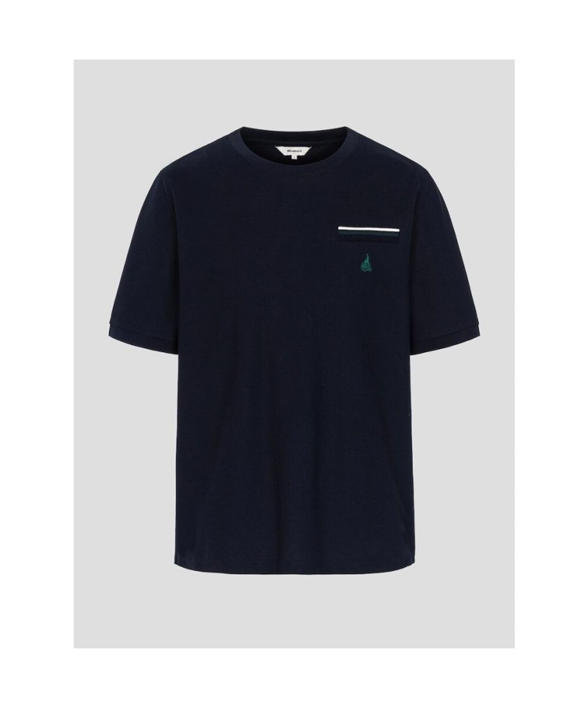빈폴 멘(BEANPOLE MEN) 허니쿨 라운드넥 티셔츠  네이비