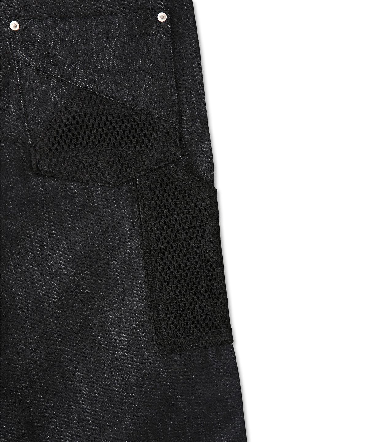 9999아카이브(9999ARCHIVE) Raw Structural Mesh Pants