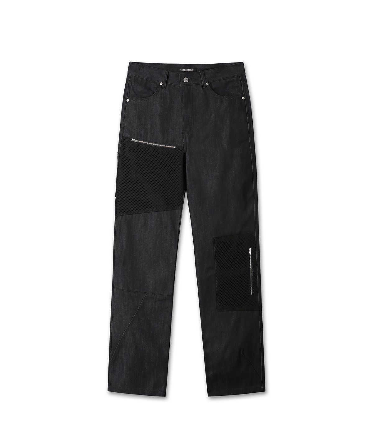 9999아카이브(9999ARCHIVE) Raw Structural Mesh Pants
