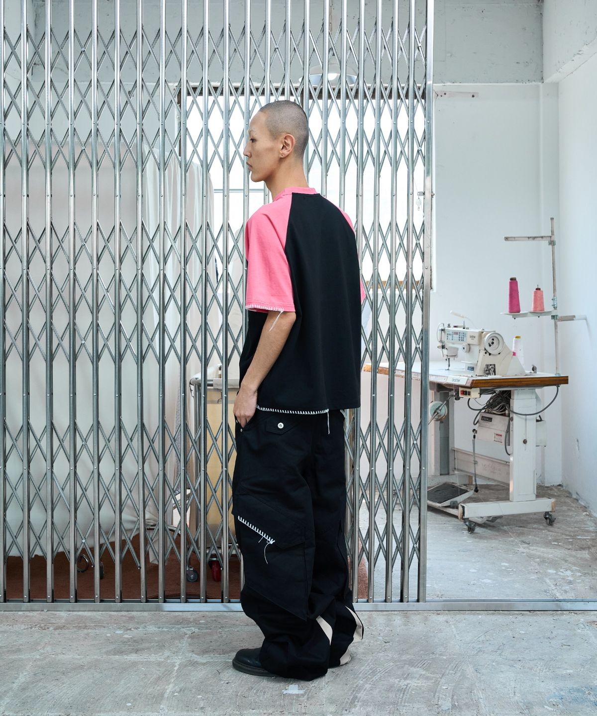 노쿨러스(NOSCOULEURS) UL RAGLAN T-SHIRT 06 PINK