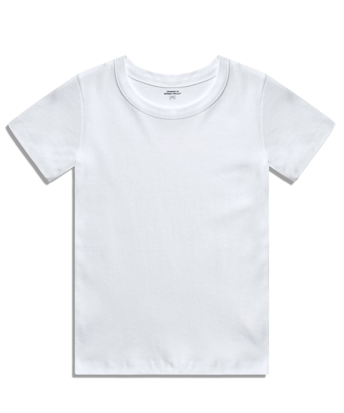 미니멀프로젝트(MINIMALPROJECT) 크리미 데이 하프 티셔츠 MST191 [WHITE]