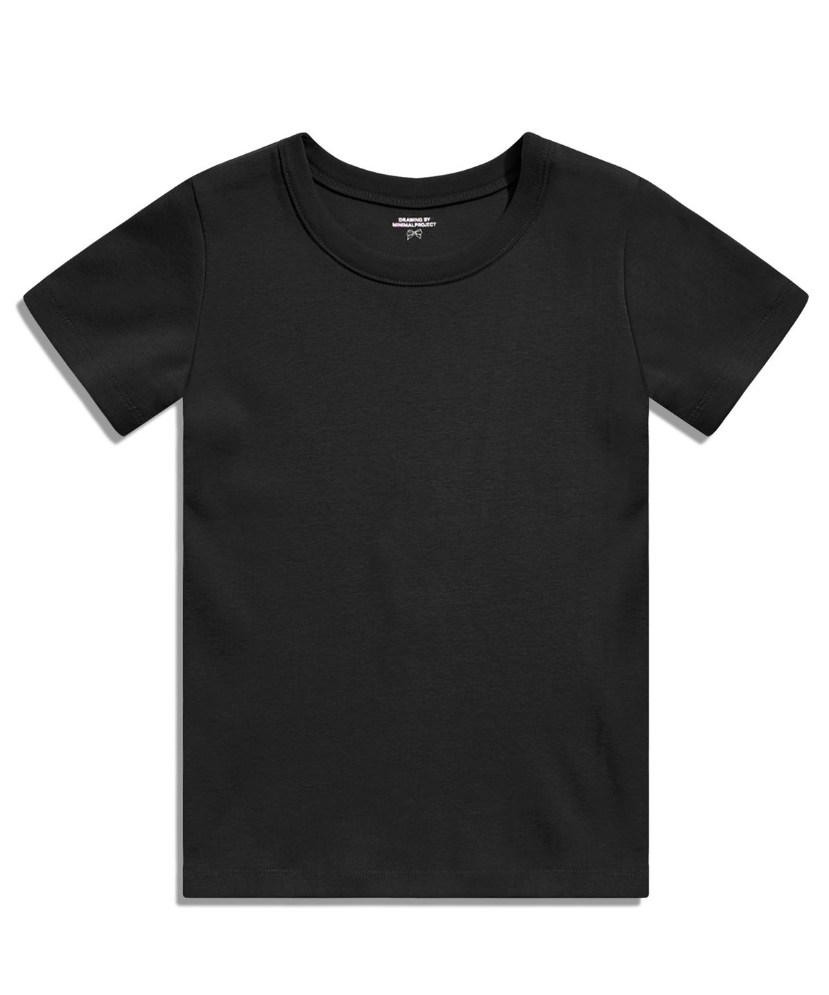 미니멀프로젝트(MINIMALPROJECT) 크리미 데이 하프 티셔츠 MST191 [BLACK]