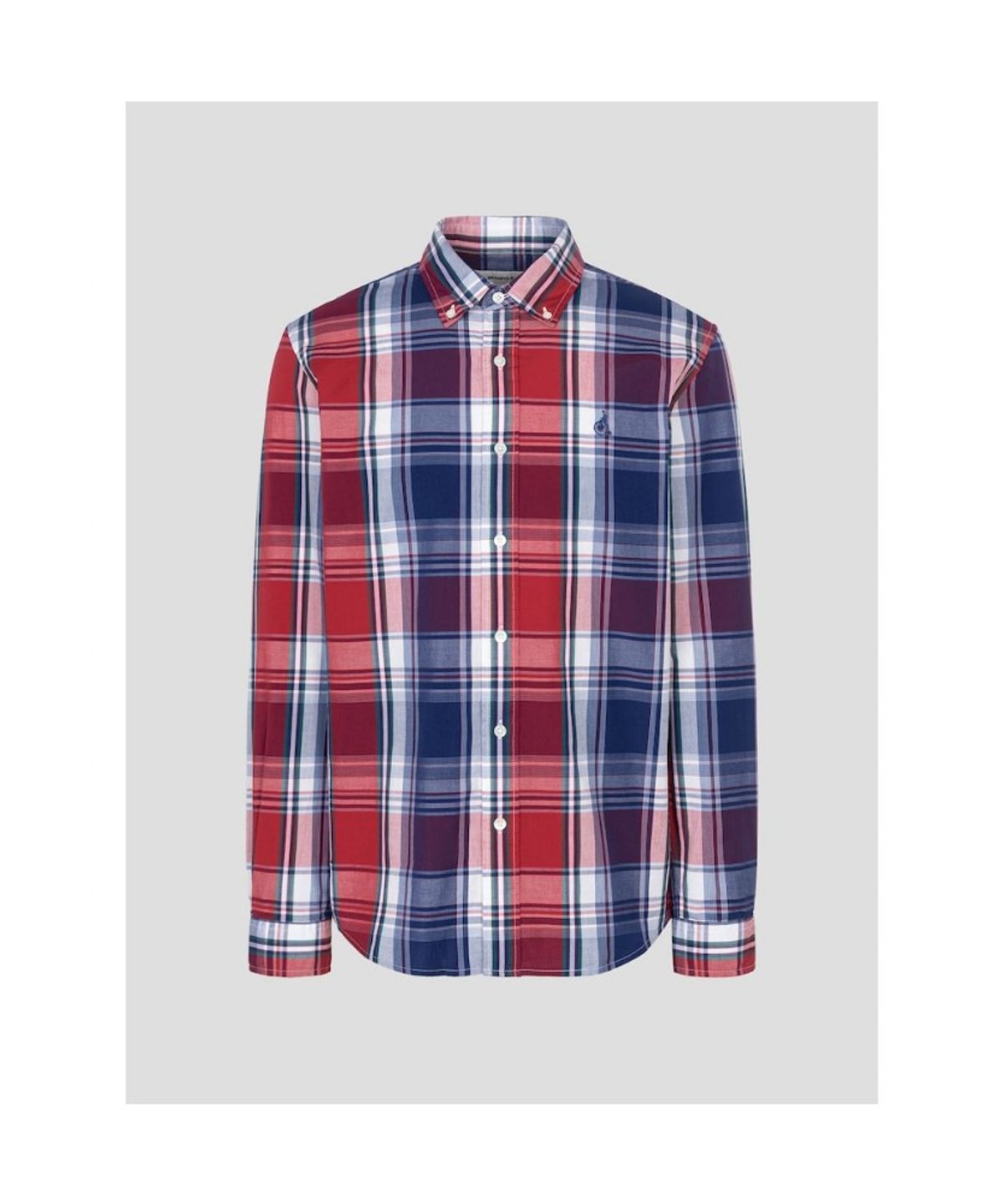 빈폴 멘(BEANPOLE MEN) 마드라스 체크 셔츠  레드