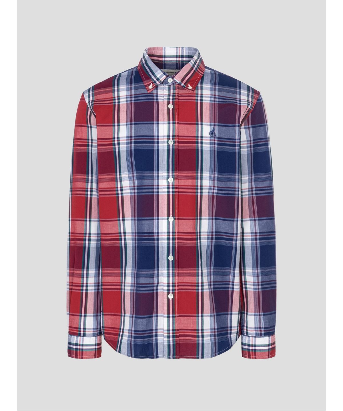 빈폴 멘(BEANPOLE MEN) 마드라스 체크 셔츠  레드
