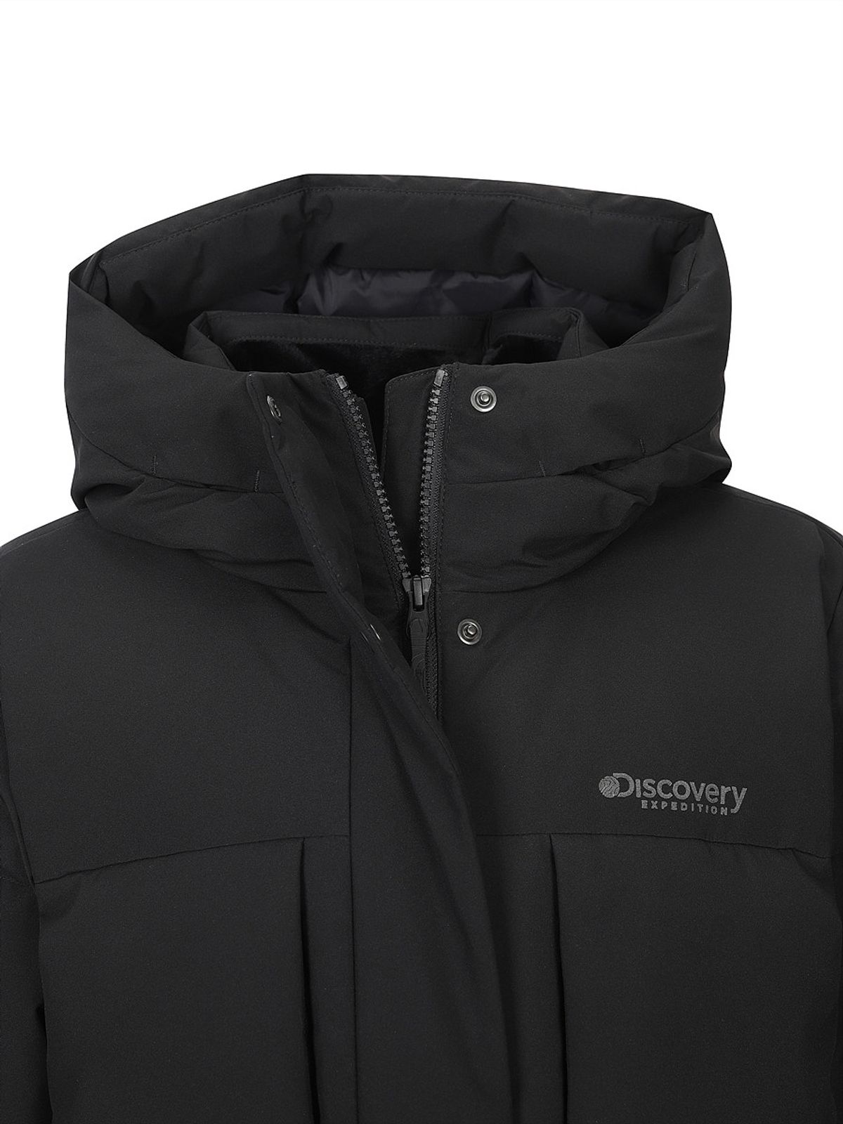 디스커버리 익스페디션(DISCOVERY EXPEDITION) 여성 레스터G 구스다운 롱패딩 (Mg.Black)