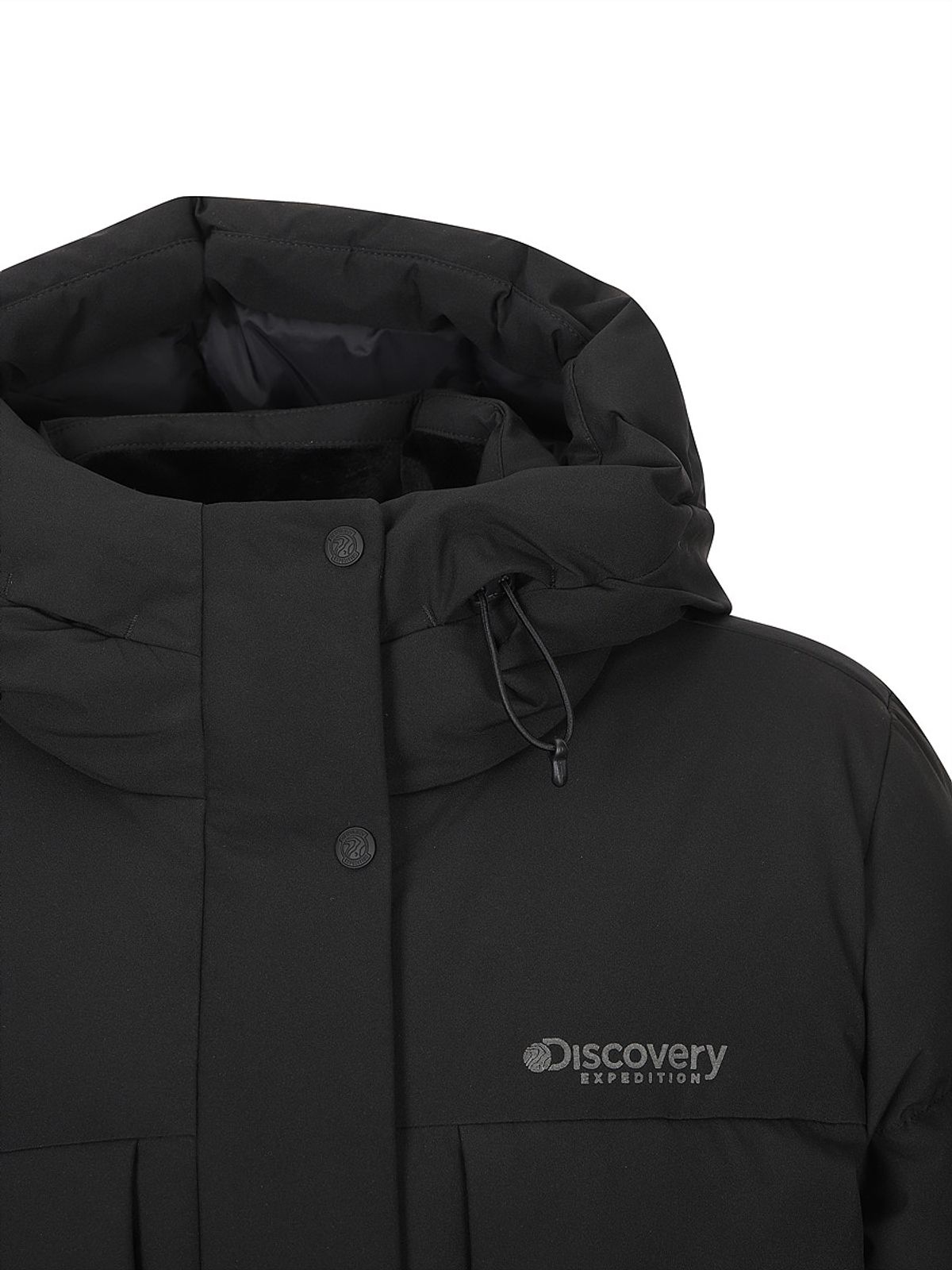 디스커버리 익스페디션(DISCOVERY EXPEDITION) 여성 레스터G 구스다운 롱패딩 (Mg.Black)