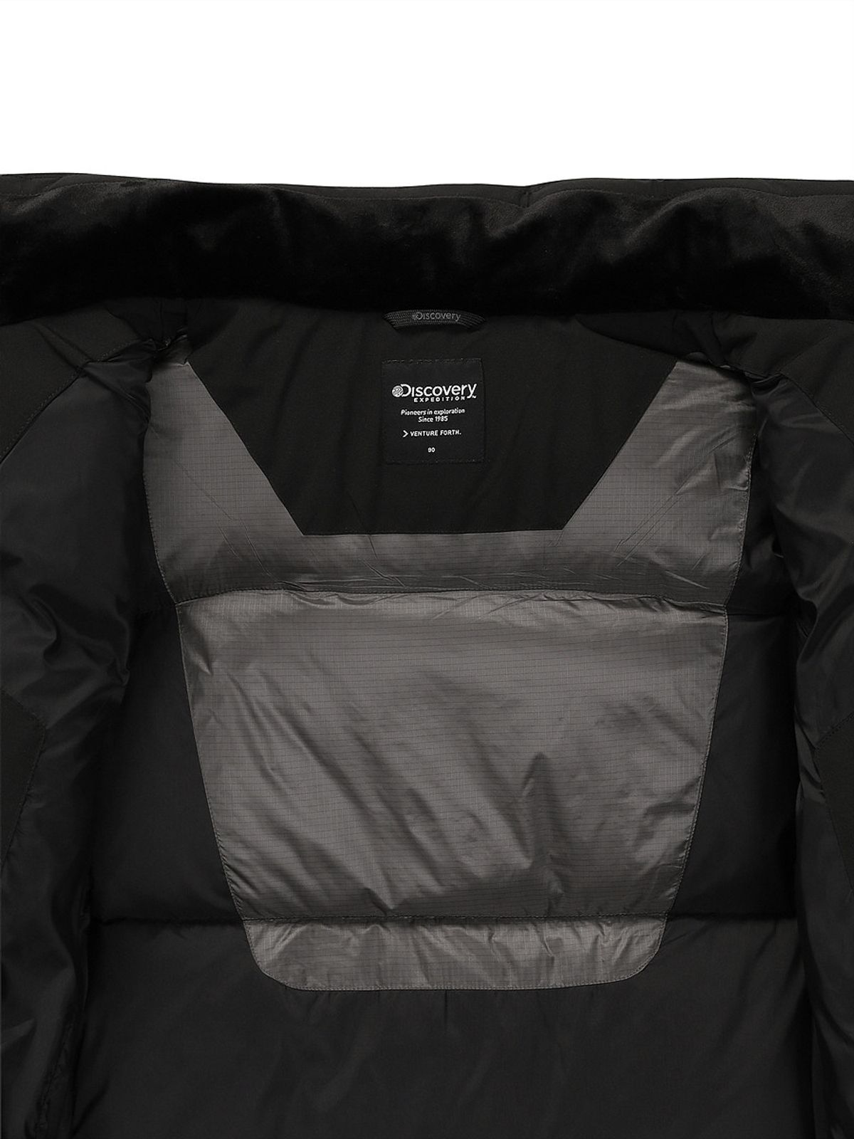 디스커버리 익스페디션(DISCOVERY EXPEDITION) 여성 레스터G 구스다운 롱패딩 (Mg.Black)