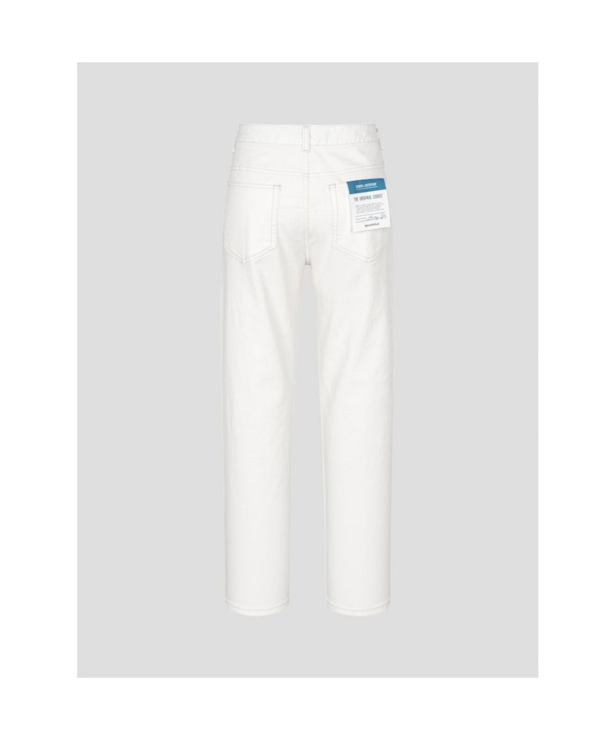 빈폴 멘(BEANPOLE MEN) 여름 컴포트핏 데님 팬츠  화이트