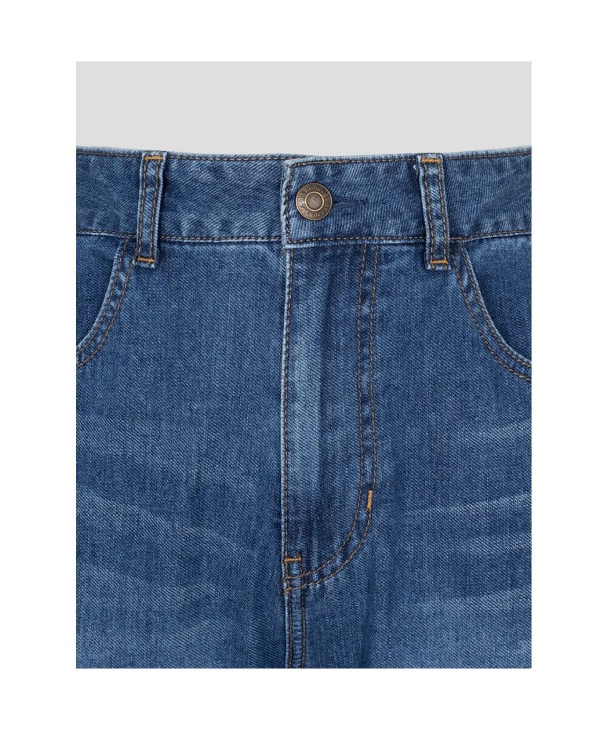 빈폴 멘(BEANPOLE MEN) 여름 컴포트핏 데님 팬츠  블루