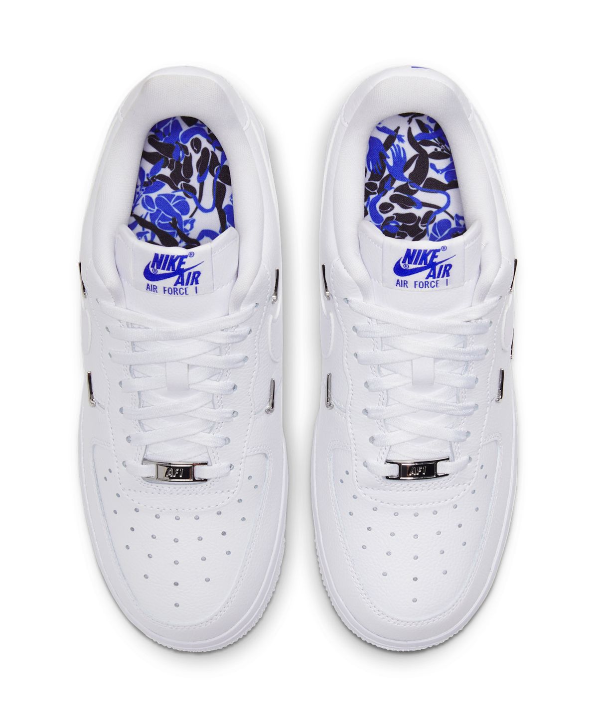 나이키(NIKE) 에어 포스 1 07 LX W - 화이트:하이퍼 로얄:블랙:화이트 / CT1990-100