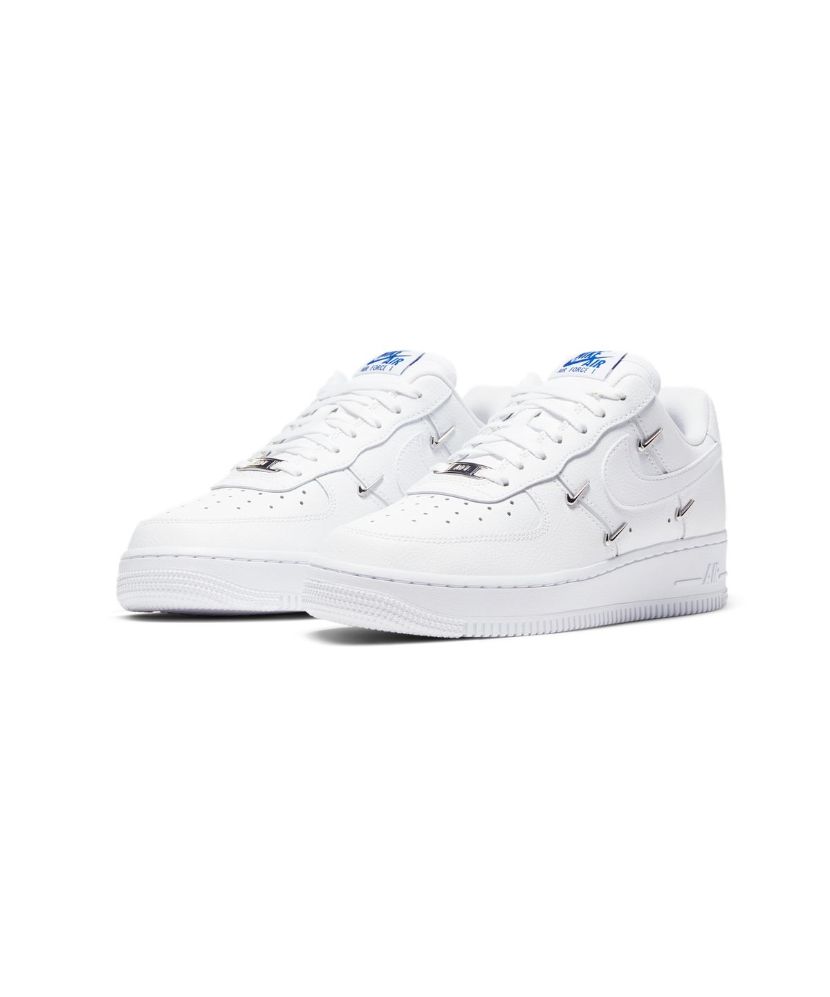 나이키(NIKE) 에어 포스 1 07 LX W - 화이트:하이퍼 로얄:블랙:화이트 / CT1990-100