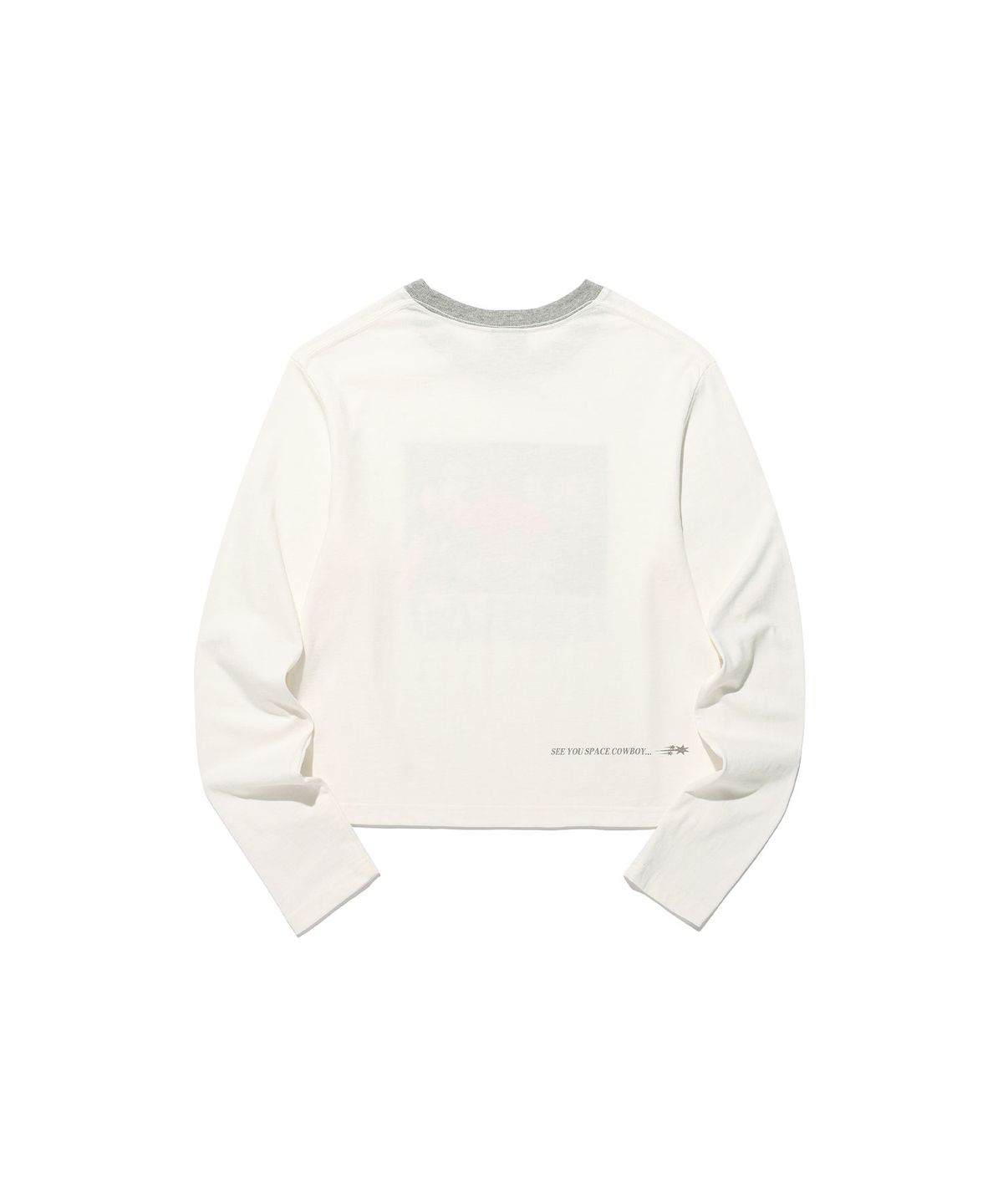 나이스고스트클럽(NICEGHOSTCLUB) X COWBOY BEBOP BASIC LS TEE_OFF WHITE(NG2GSUT550D)