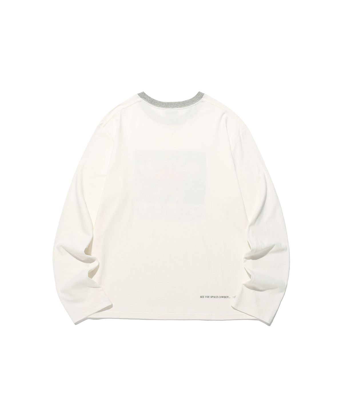 나이스고스트클럽(NICEGHOSTCLUB) X COWBOY BEBOP BASIC LS TEE_OFF WHITE(NG2GSUT550D)