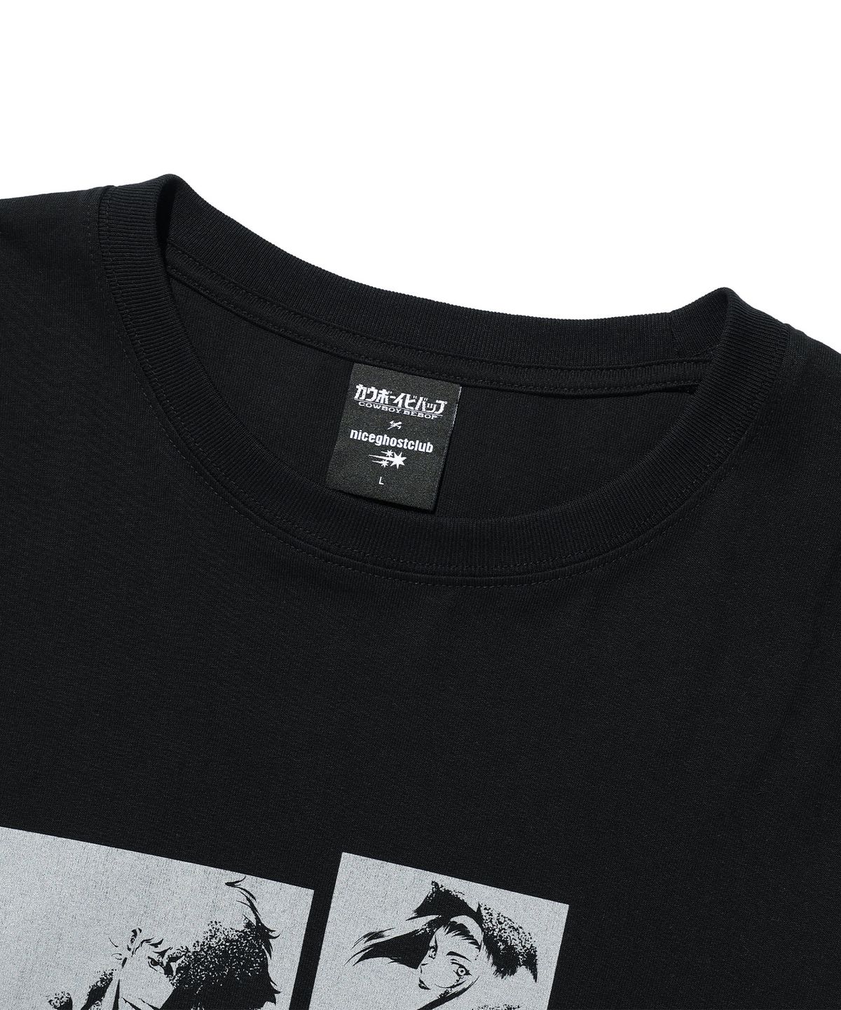 나이스고스트클럽(NICEGHOSTCLUB) X COWBOY BEBOP OP LS TEE_BLACK(NG2GSUT551D)