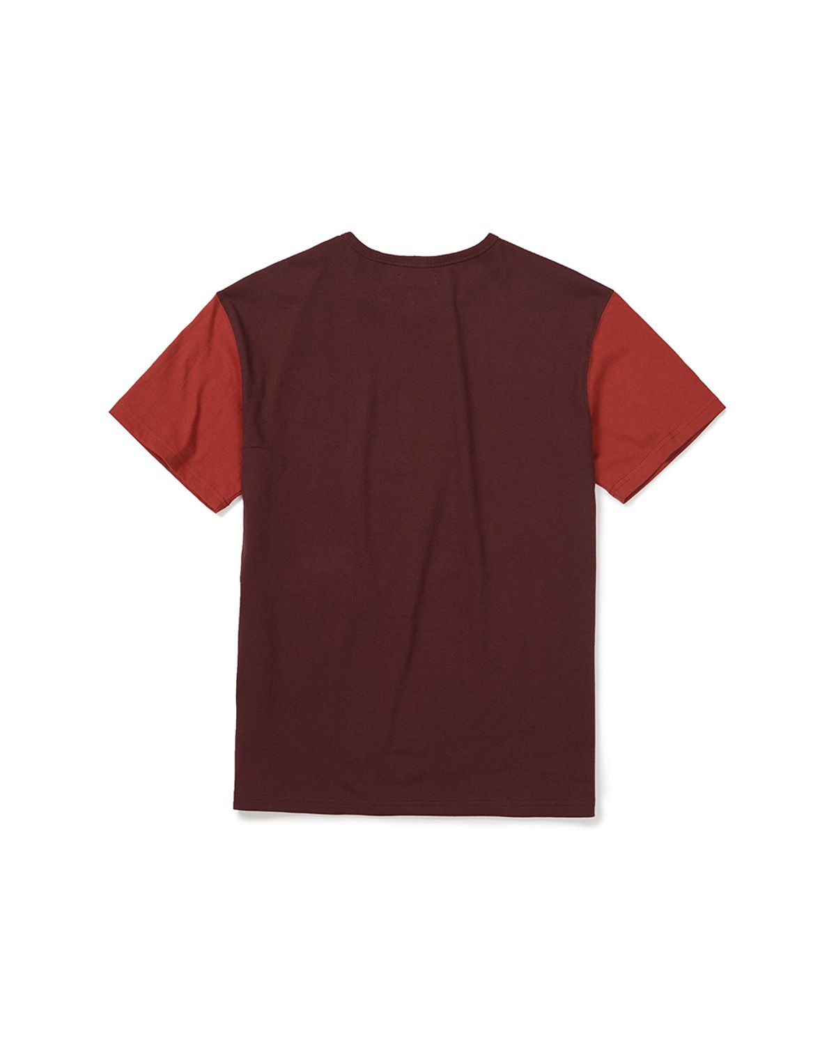 카락터(KARACTOR) Glyph half T-shirts / Clay burgundy