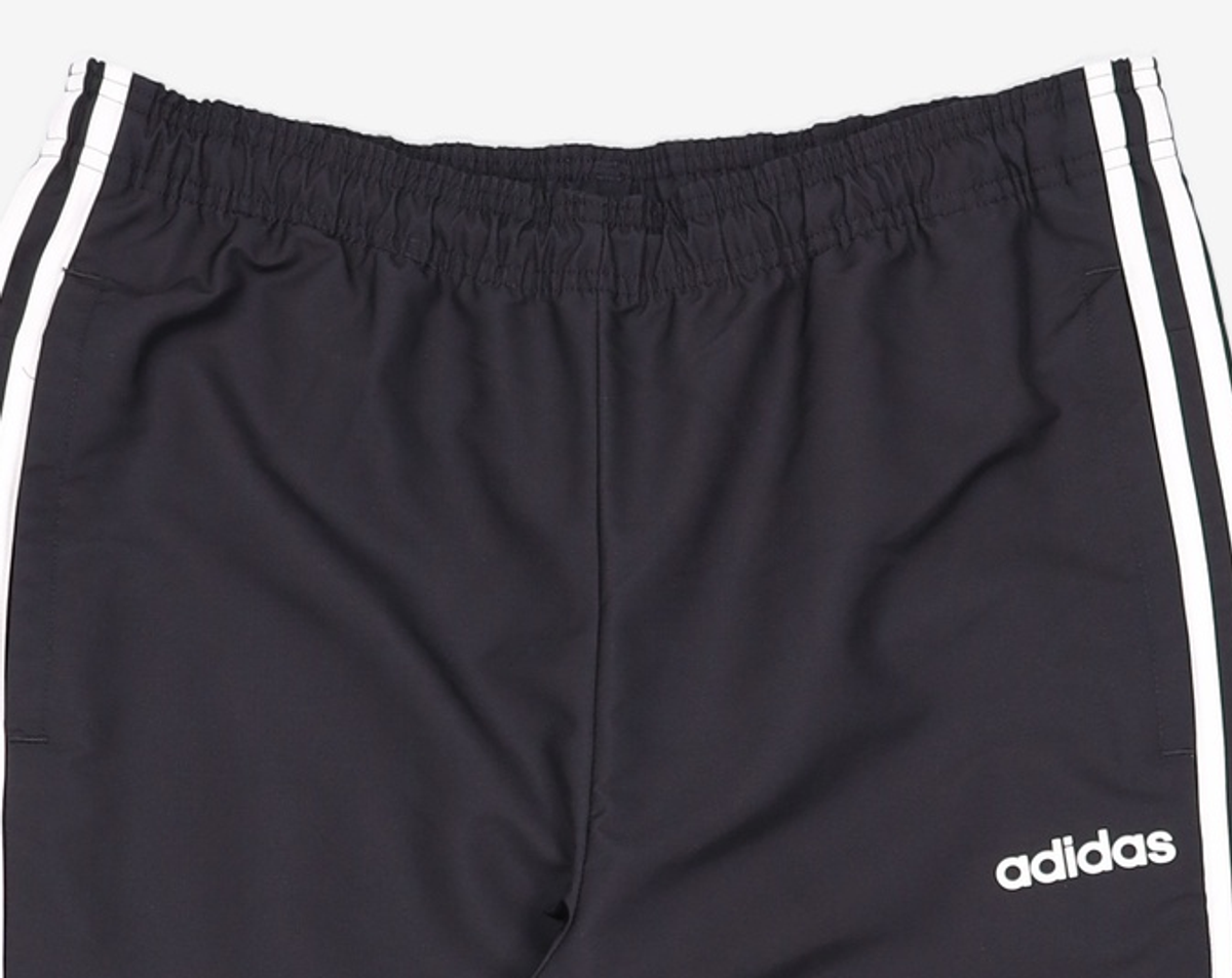 아디다스(ADIDAS) 에센셜 3S 윈드 팬츠 - 블랙:화이트 / DQ3100 L