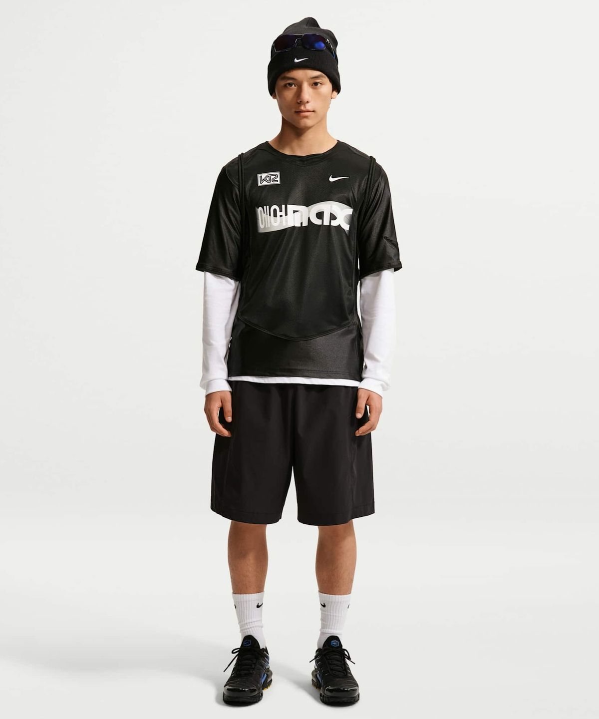 나이키(NIKE) 드라이 핏 저지 M - 블랙:블루 제이:오프 화이트 / IR6823-010