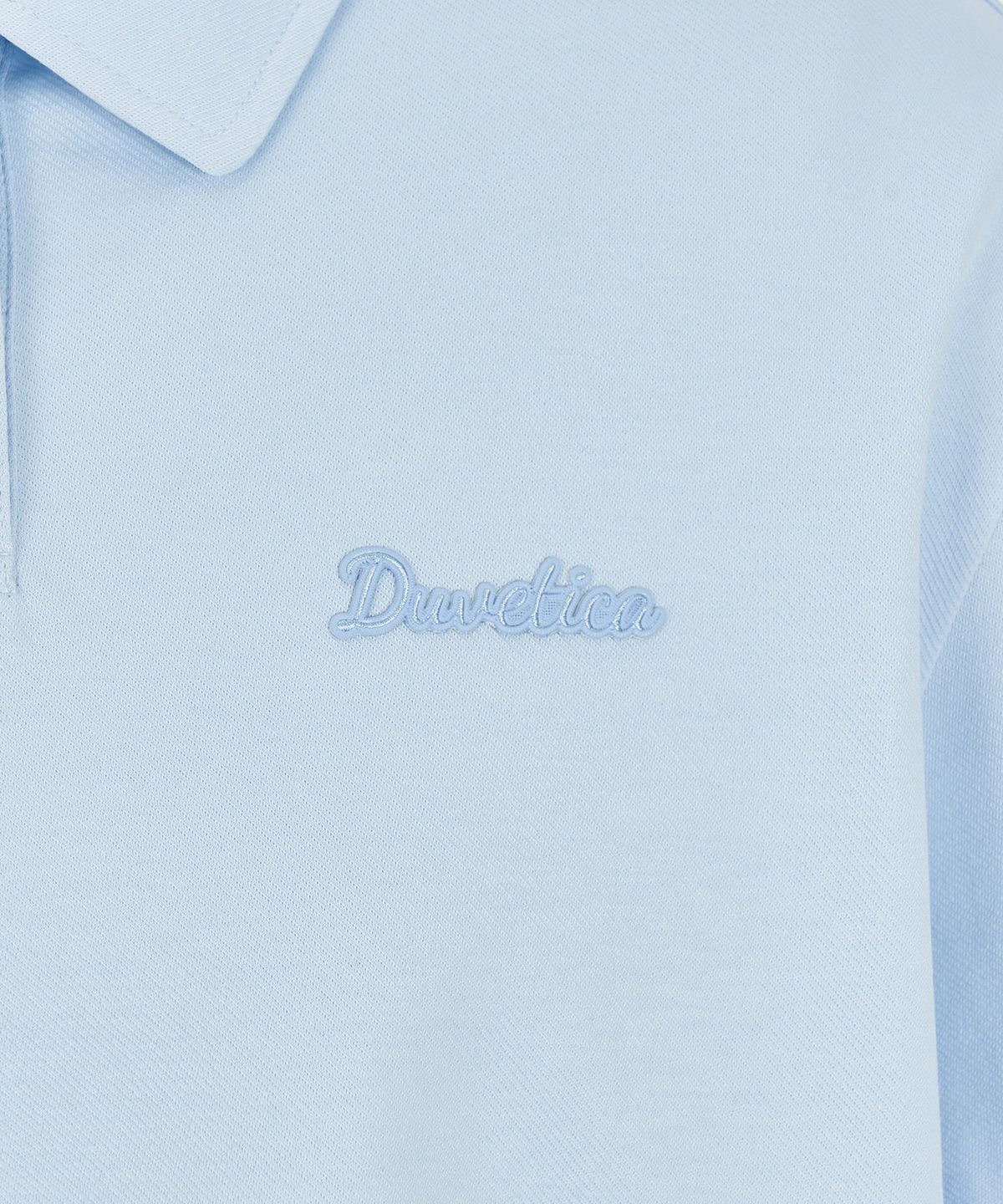 듀베티카(DUVETICA) 네르트(라이트스카이블루)(여성 반팔카라티셔츠)