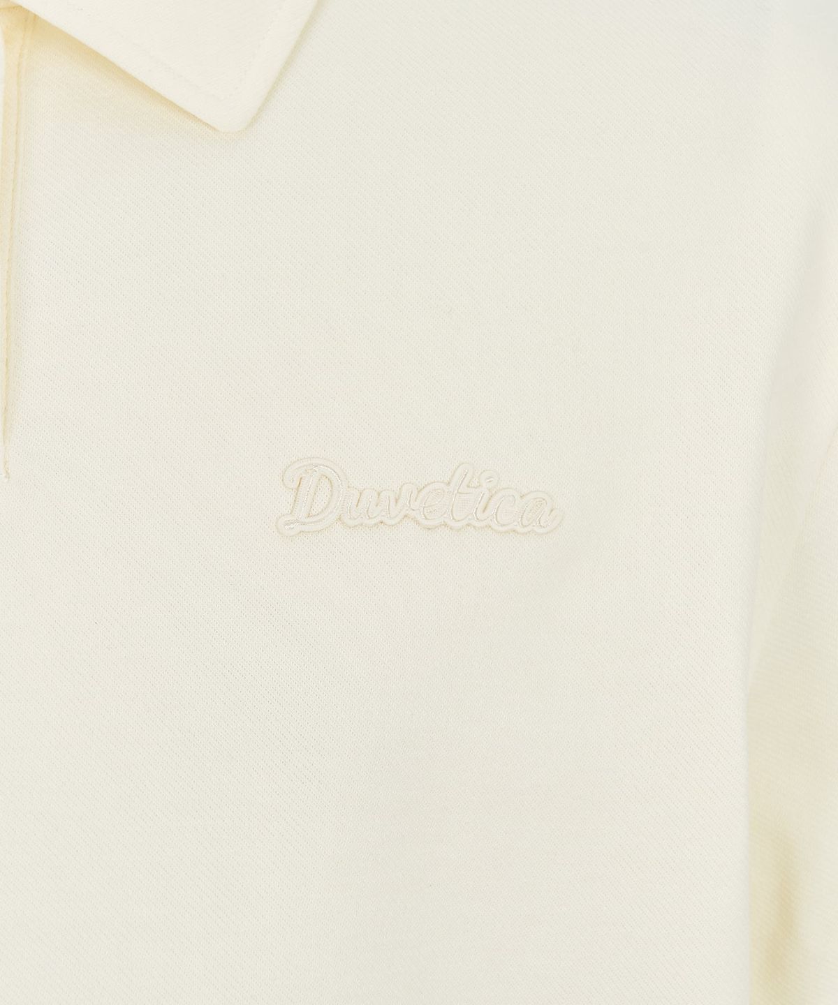 듀베티카(DUVETICA) 네르트(다크 크림)(여성 반팔카라티셔츠)