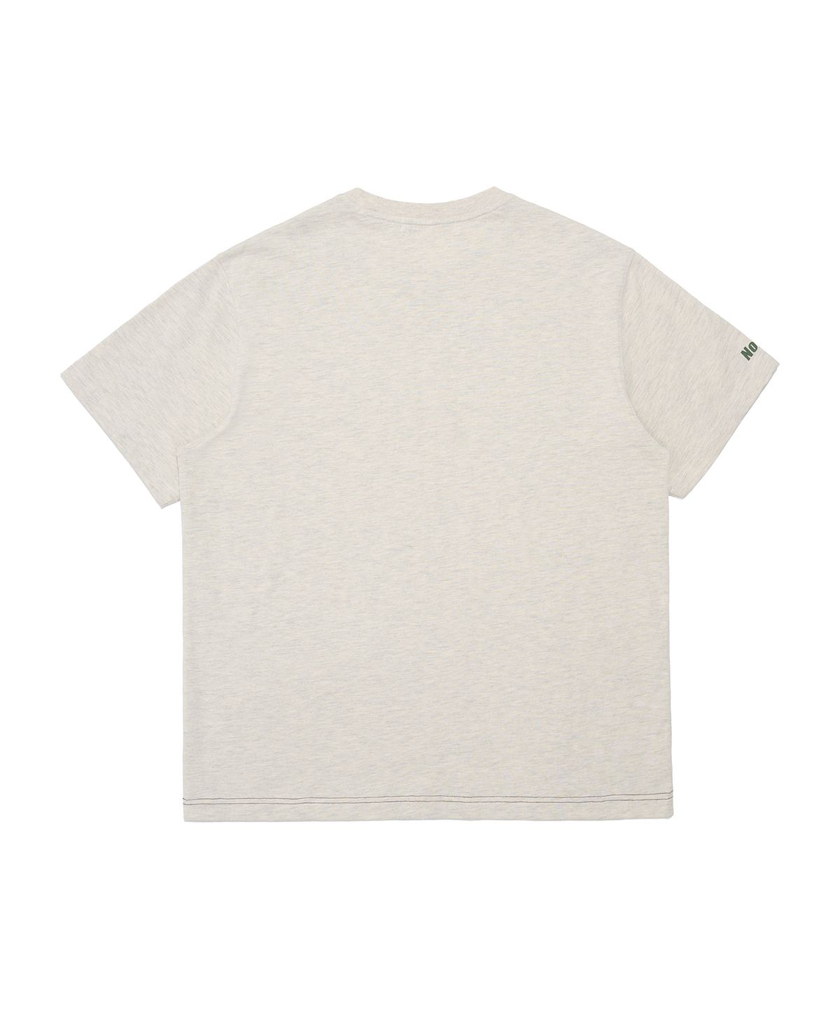 논타입(NONTYPE) SOUNDWAVE GRAPHIC TEE (OATMEAL)