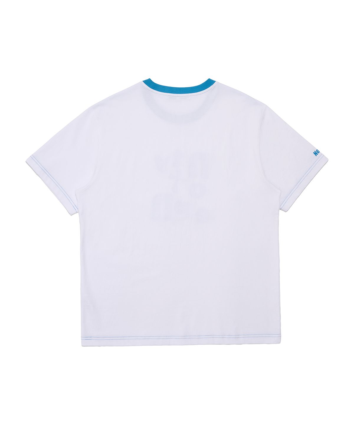 논타입(NONTYPE) SCATTERED SIGNATURE TYPO TEE (WHITE)