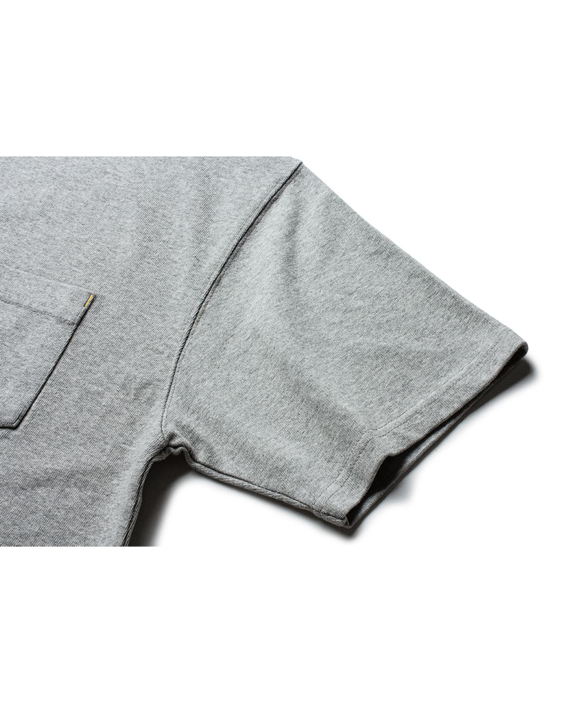 더 레스큐(THE RESQ) CLASSIC POCKET TEE [MELANGE GREY]