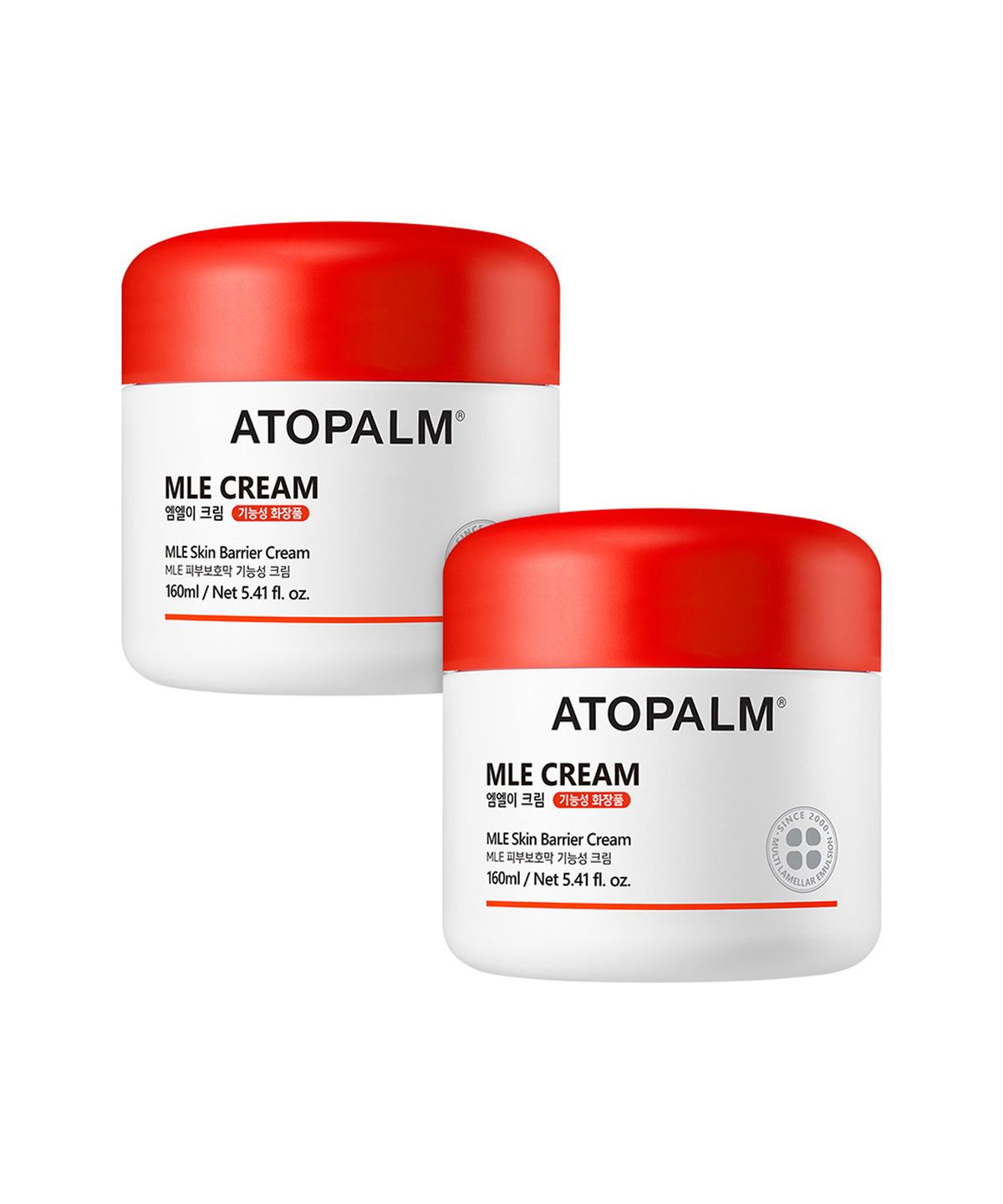 아토팜(ATOPALM) MLE 크림 (단지형) 160ML X 2개