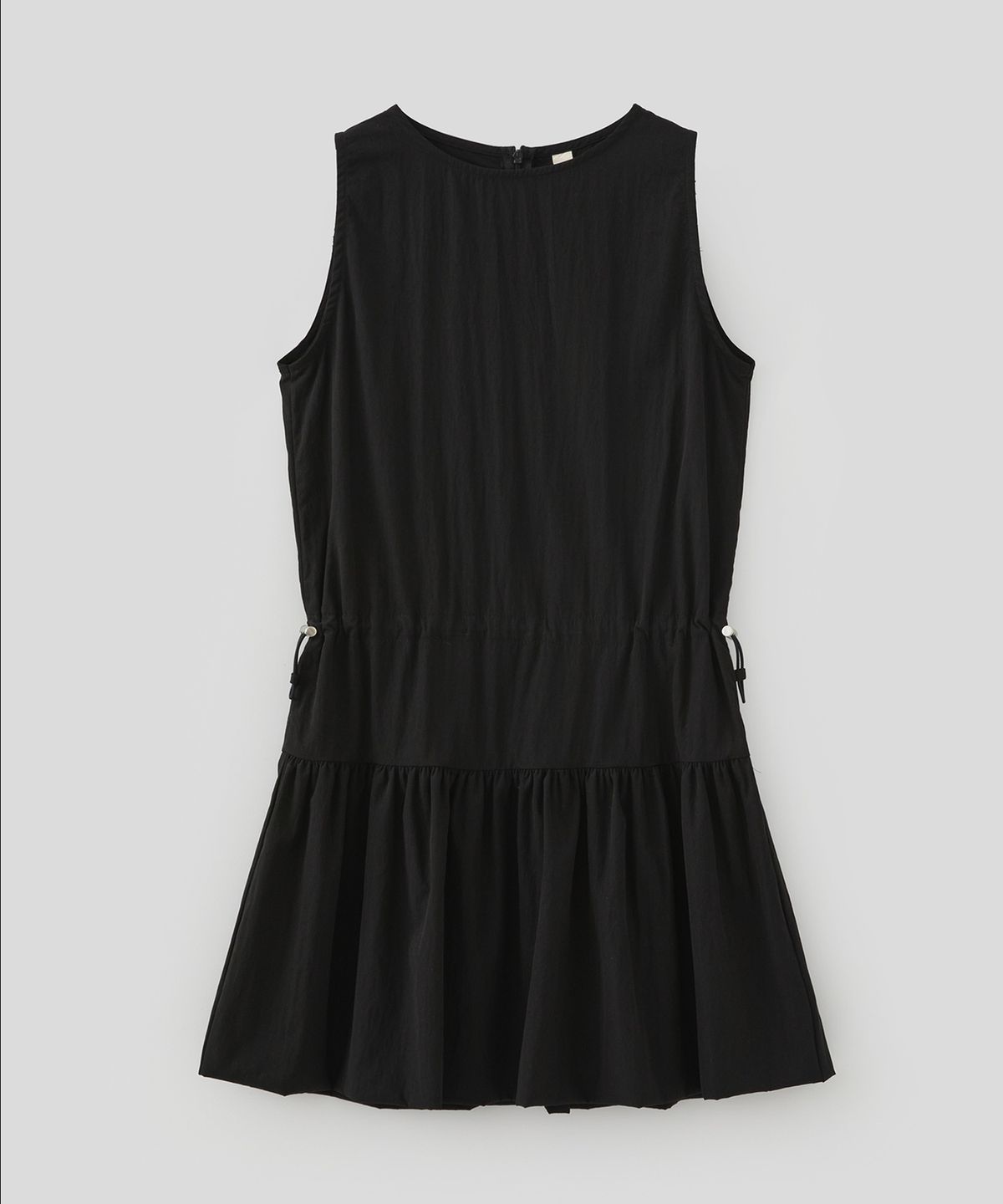 로우넬라인(LOW NELLINE) SENA NYLON STRING DRESS_BLACK