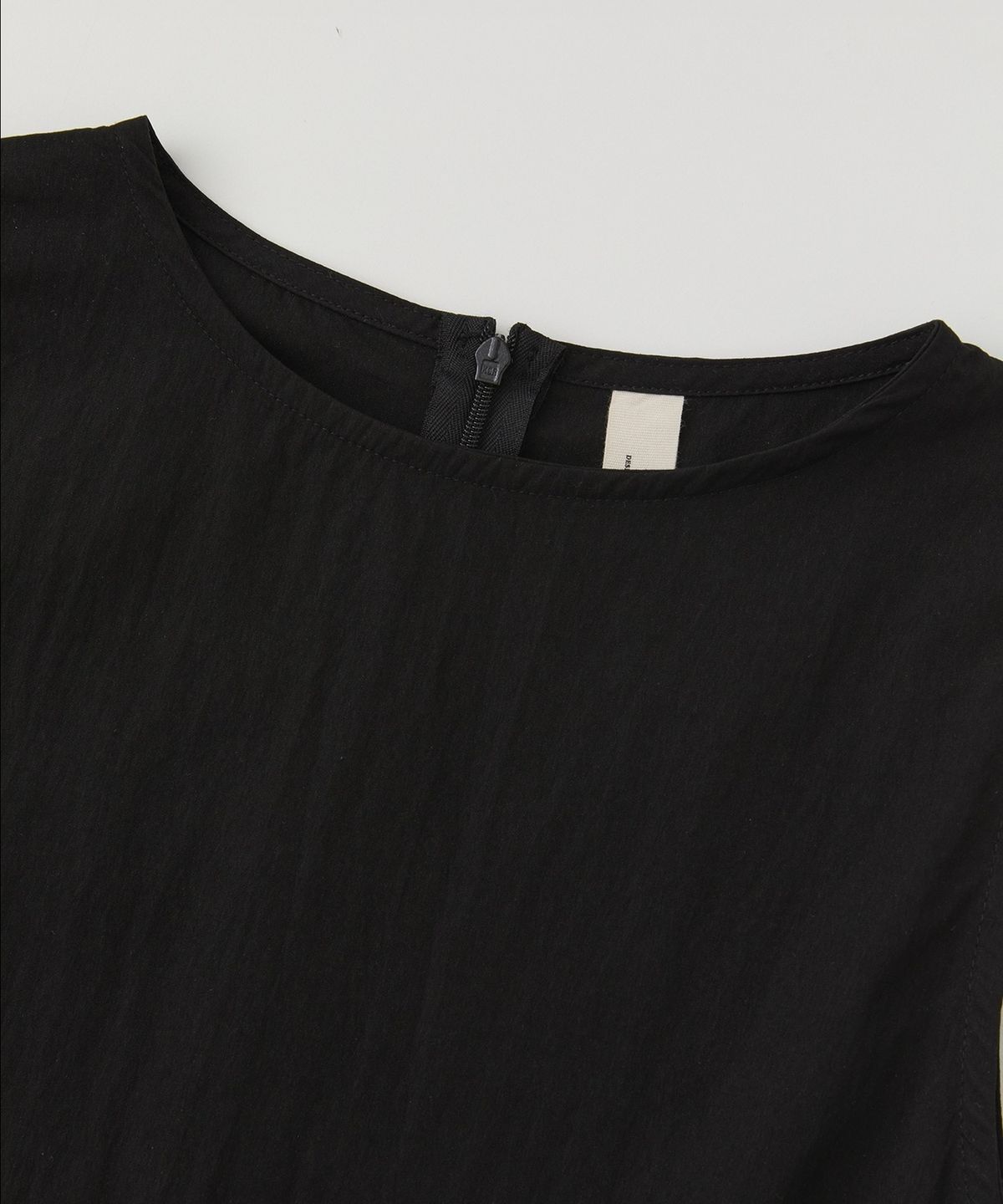 로우넬라인(LOW NELLINE) SENA NYLON STRING DRESS_BLACK