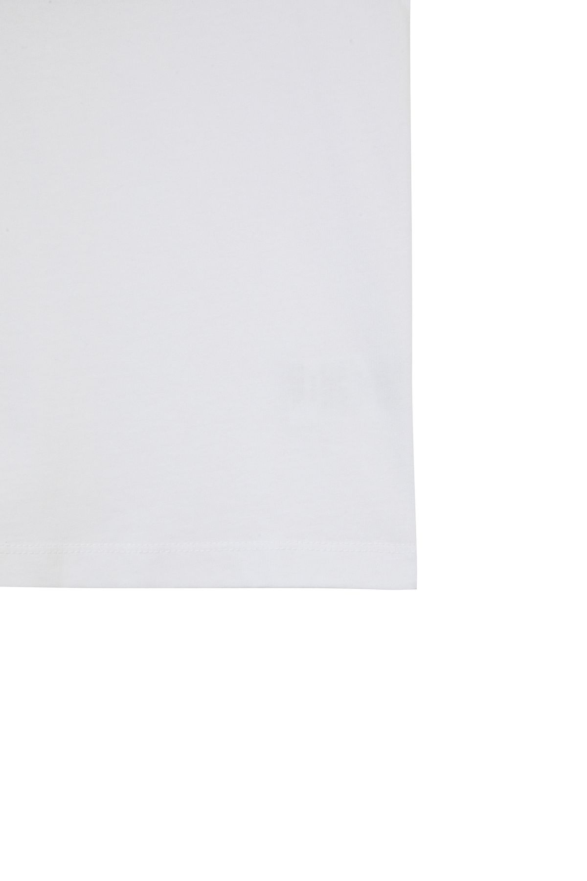 다이닛(DEINET) NEEDLE POINT T-SHIRT IN WHITE