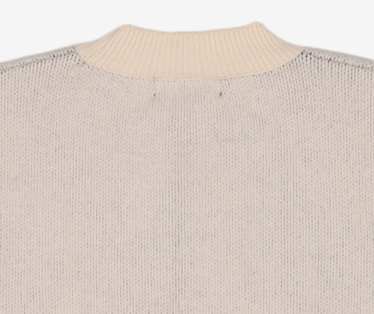 유희(YOUHEE) YOUHEE LETTERING PULLOVER KNIT IVORY FREE