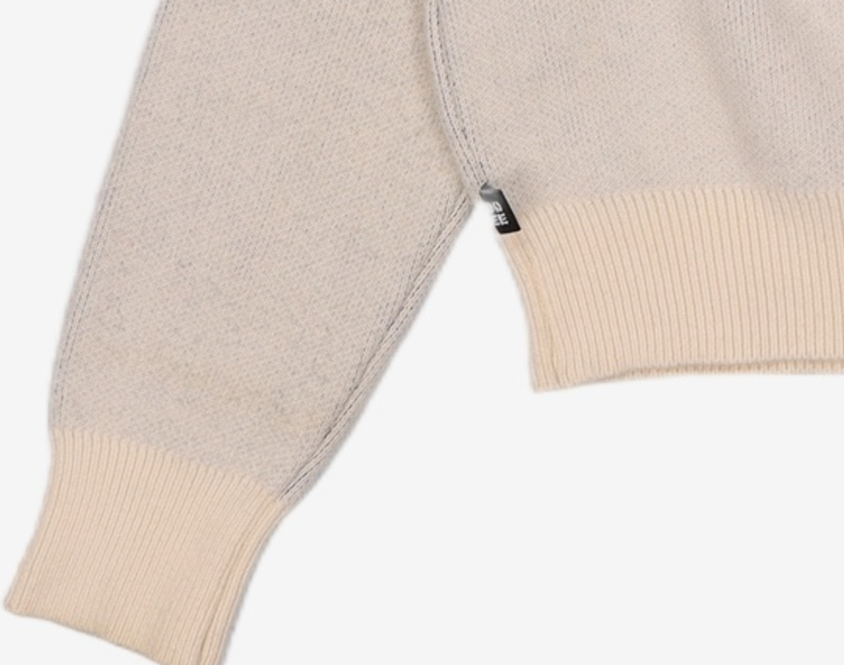 유희(YOUHEE) YOUHEE LETTERING PULLOVER KNIT IVORY FREE