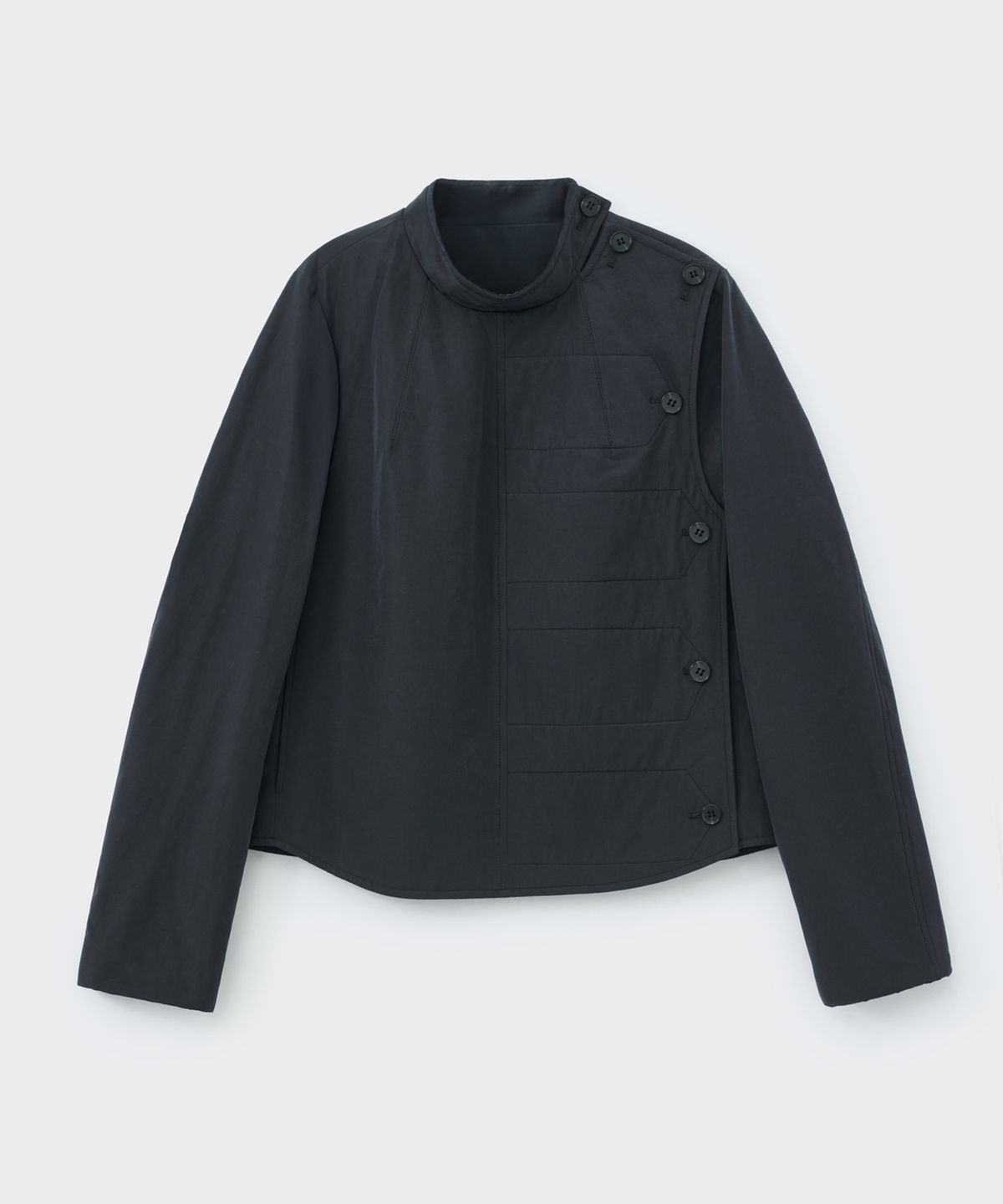 코스모스(COSMOSS) LINEAR FENCING JACKET (NAVY)