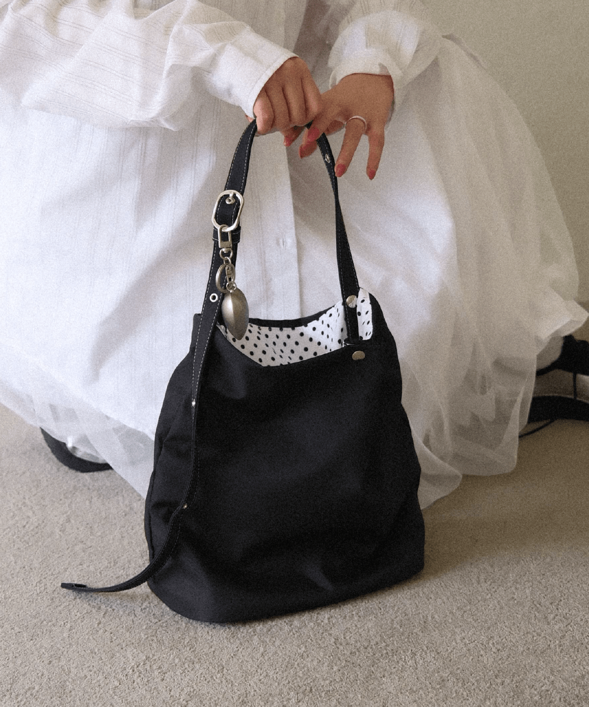 혜키(HYEKI) DORO BAG / BLACK(DOT)