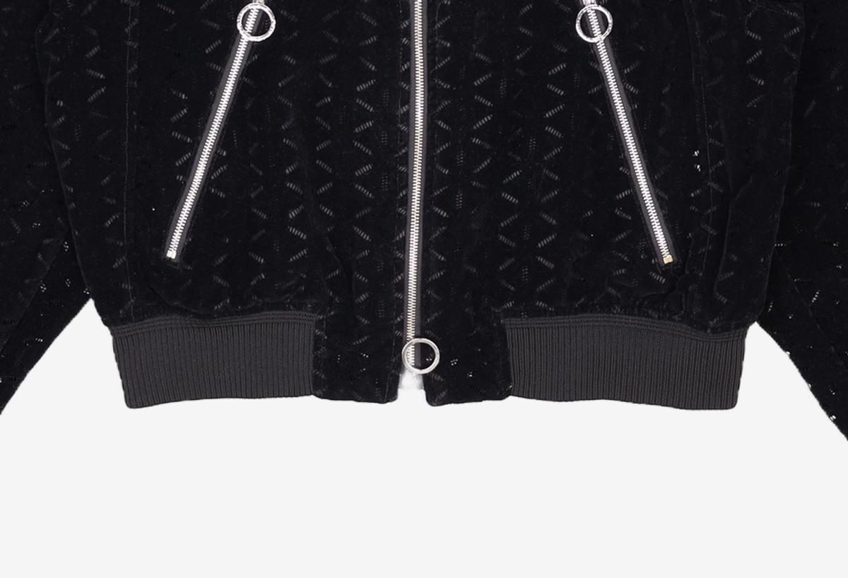 마틴플랜(MARTIN PLAN) Sun punch Patch Jacket - BLACK S