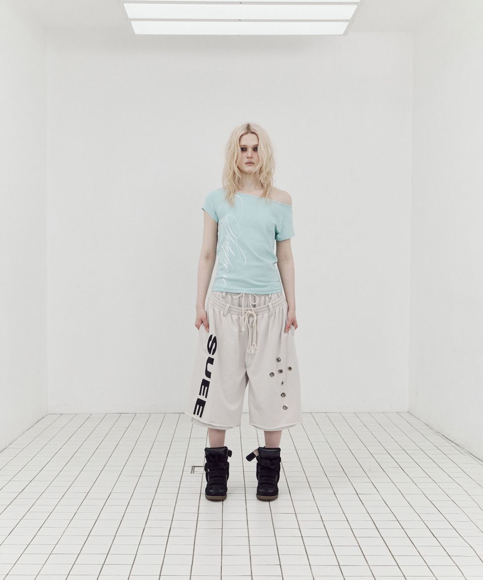 MUSINSA公式 | SETUPEXE LACE CROSS T-SHIRT / MINT