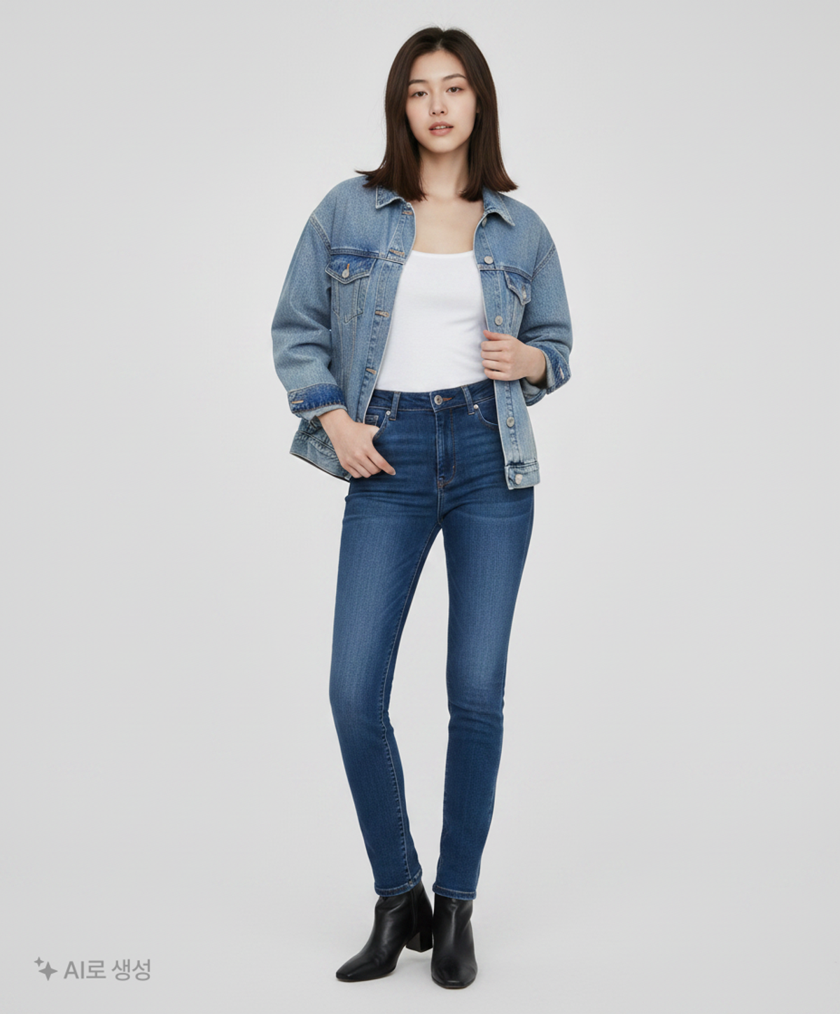 자라(ZARA) 데님/트러커 재킷 M