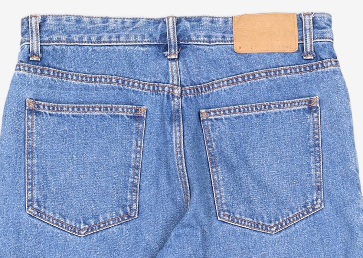 스파오(SPAO) 청/데님 팬츠 80