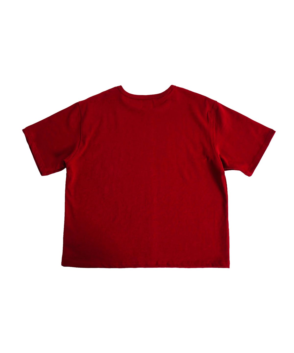 헤테로(HETERO) Buddies Shrunken T-shirt (Burgundy)