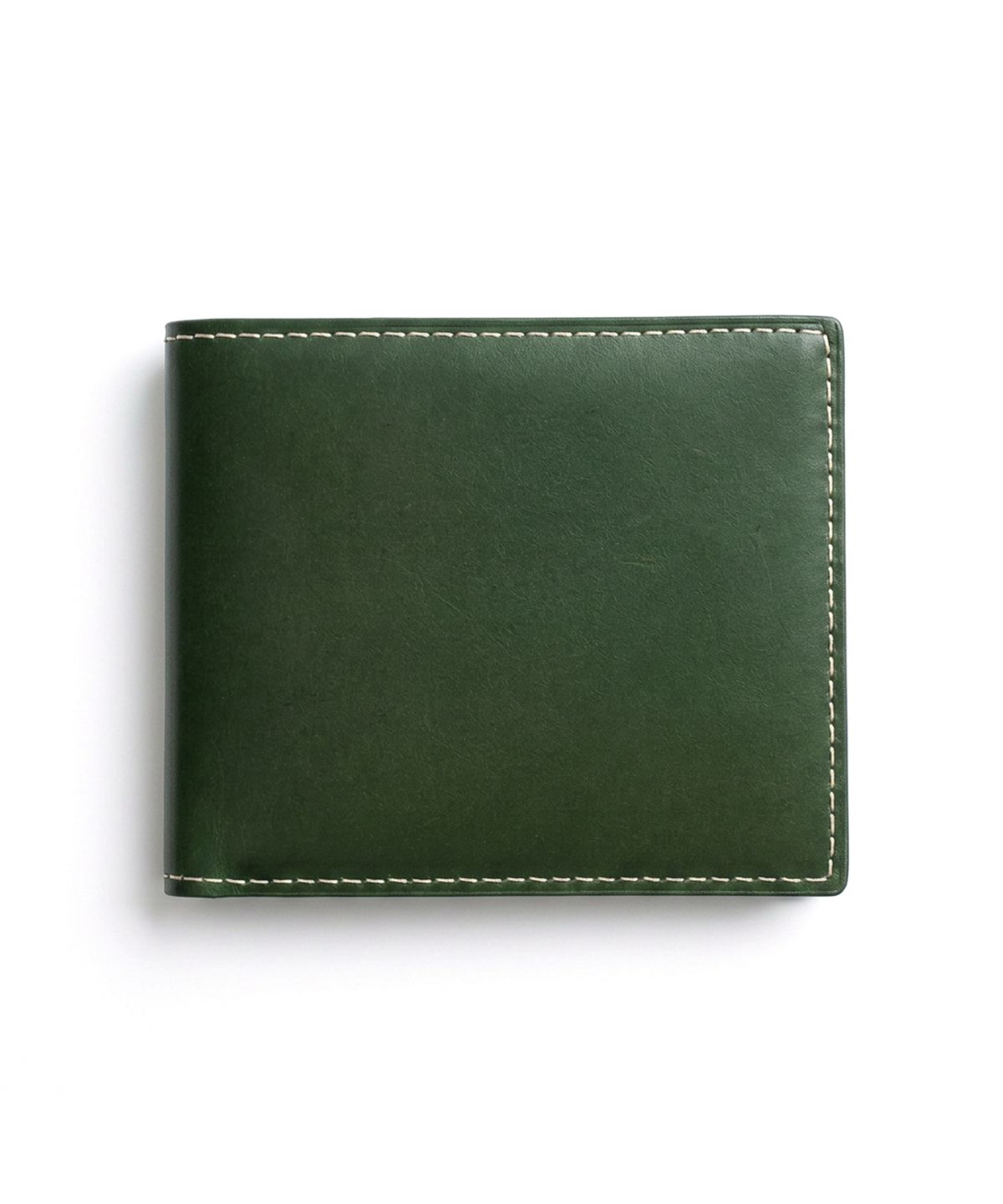 브로그앤머로우(BROGUE AND MORROW) 반지갑 Bifold Wallet (Black, Green)
