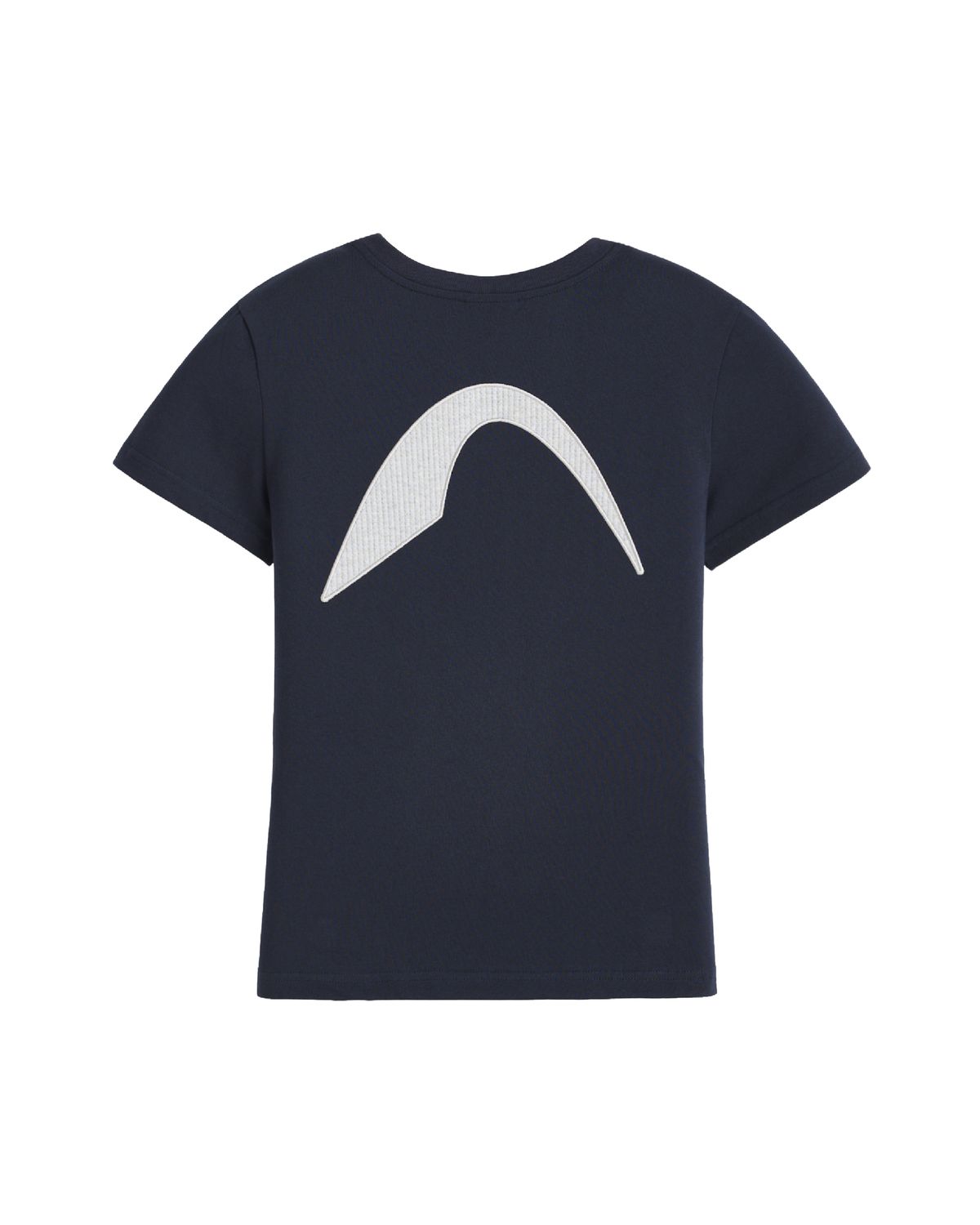 제로시(ZEROSI) (W) ZRS Waffle Logo Tee (NAVY)