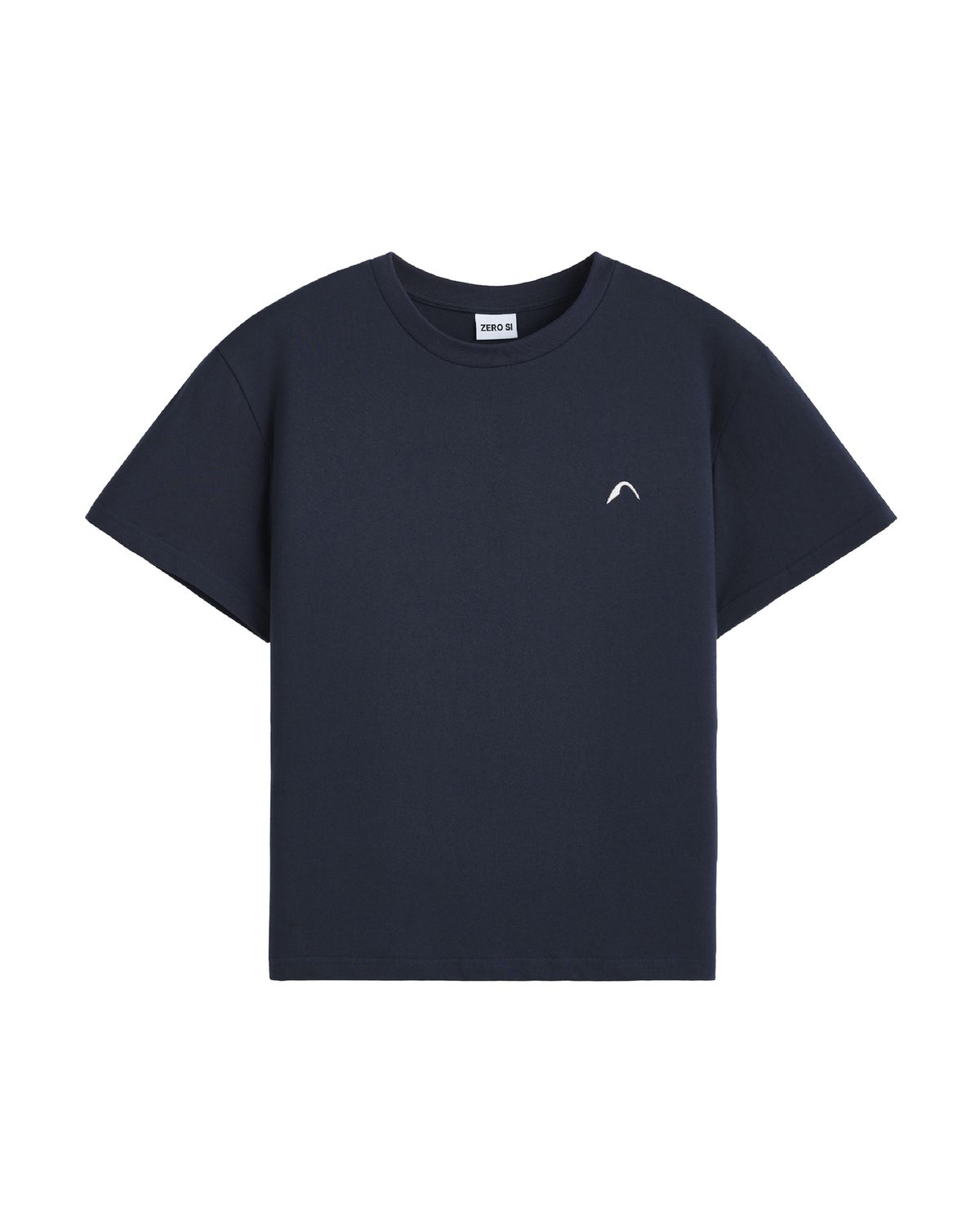 제로시(ZEROSI) (M) ZRS Waffle Logo Waffle Tee (NAVY)