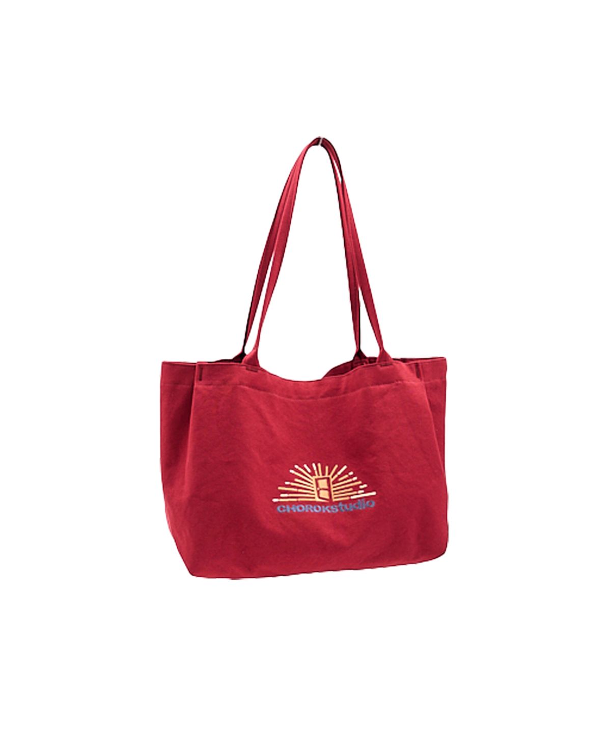 초록스튜디오(CHOROK STUDIO) NAGAJA Canvas Bag #2 (Washed Red)