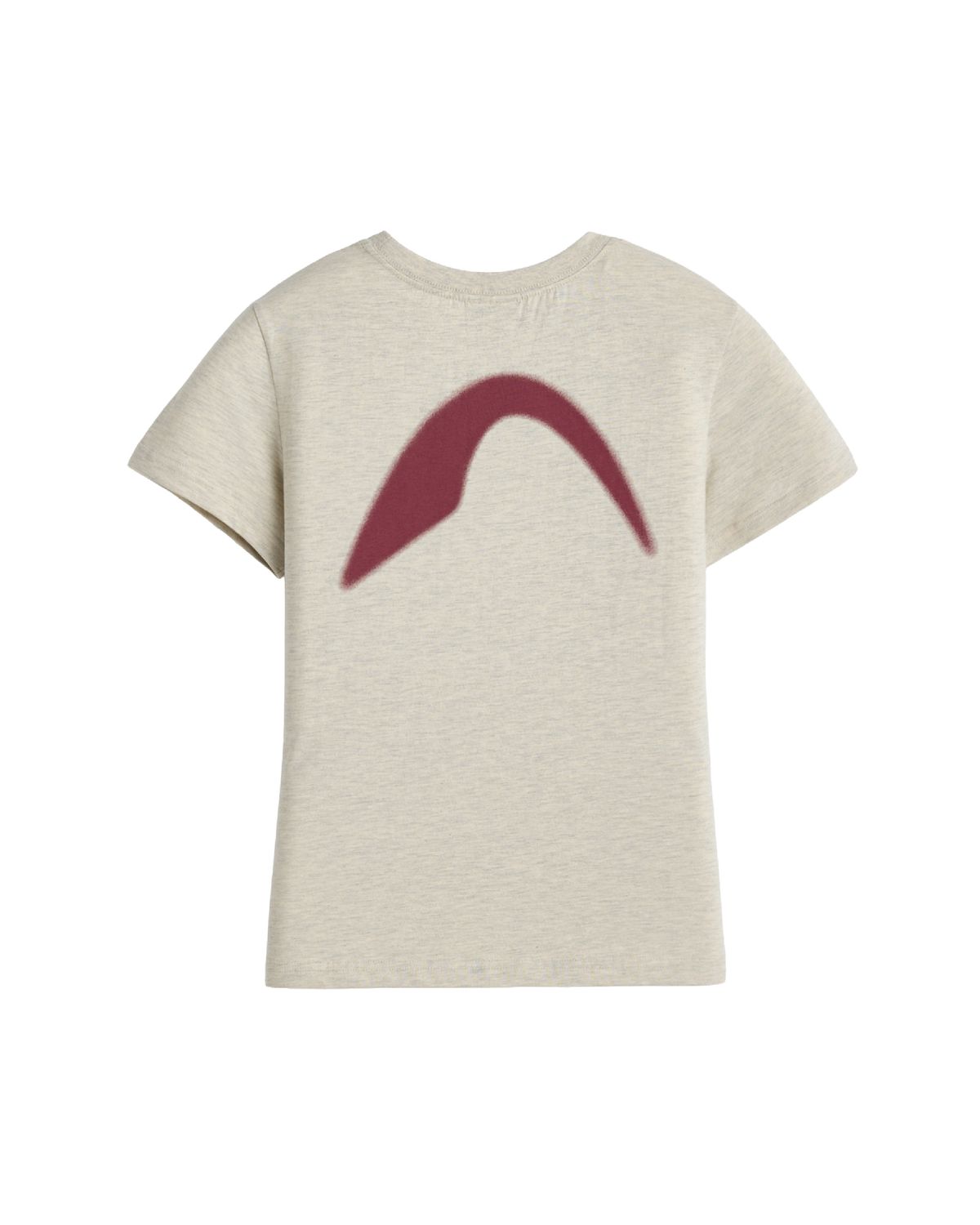 제로시(ZEROSI) (W) ZRS Spray Logo Tee (OATMEAL)