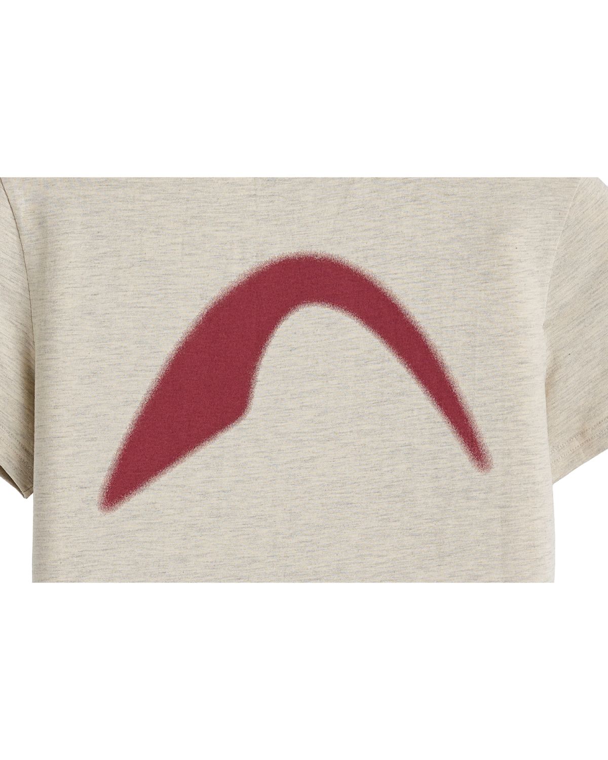 제로시(ZEROSI) (W) ZRS Spray Logo Tee (OATMEAL)
