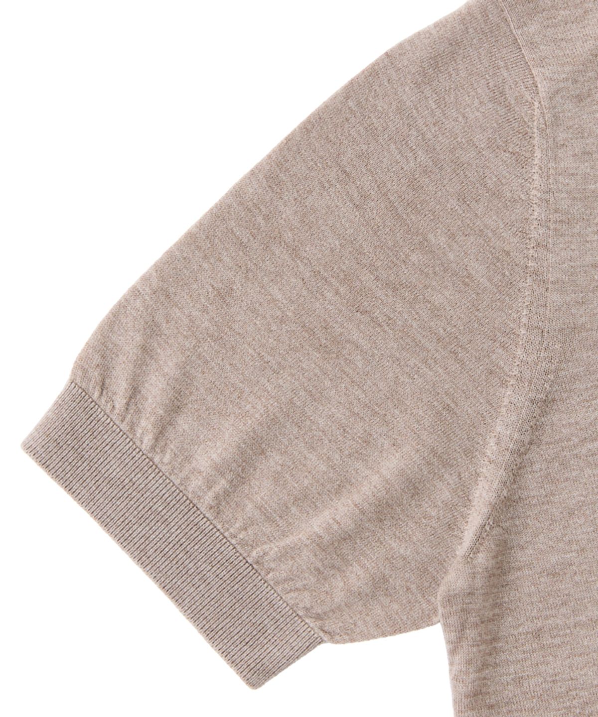 베르노(VERNO) 26SS Cashtouch short sleeve polo knit Beige